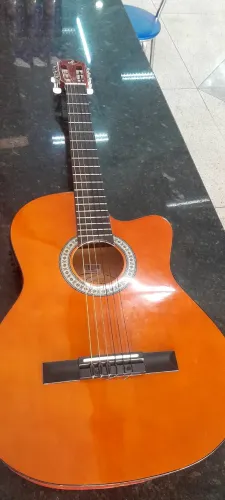 Violão Elétrico Giannini Start /Troca por contrabaixo