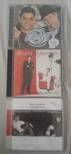 Kit cd bruno e marrone  3 cds por 65