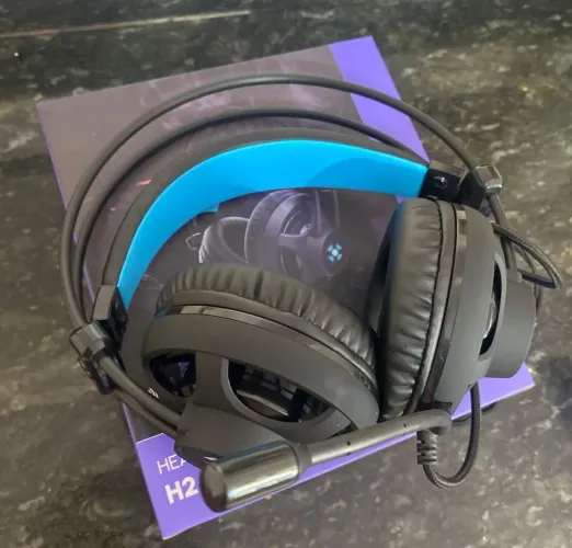 ? Headset Gamer Fortrek H2 P2 + USB Preto - Som de Qualidade! ?