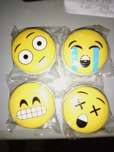 emoji porta objeto de metal