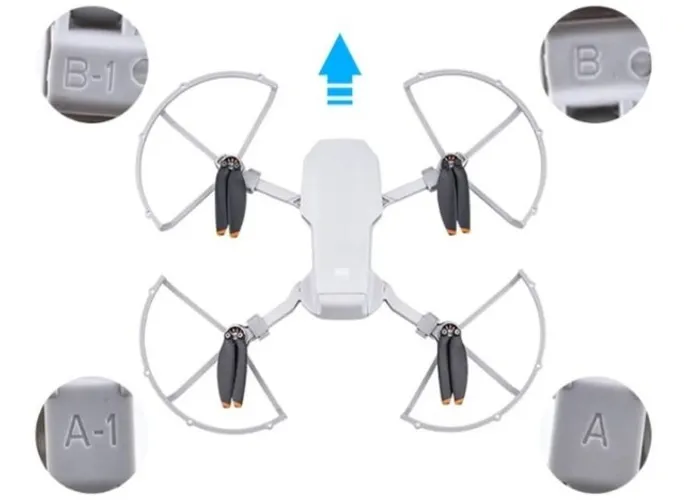 Protetor de hélice para dji mavic mini se/2/1 drone  Arduino Automação COD-CP642 