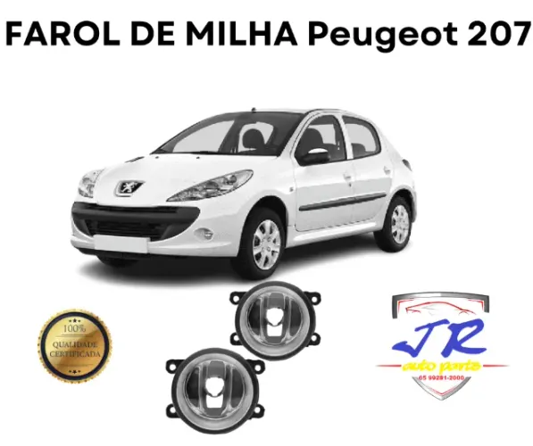Par Farol De Milha Peugeot 207 2007