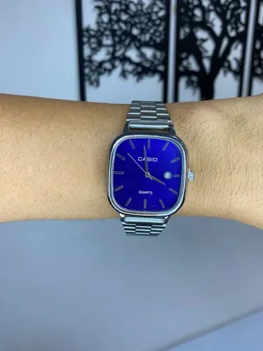 Relógio Casio de pulso Masculino Azul