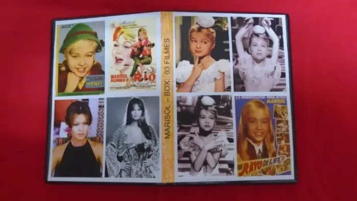 Dvd - ( 03 ): Marisol: Um Raio De Luz/ Um Anjo Desceu do Céu.../ Marisol No Rio