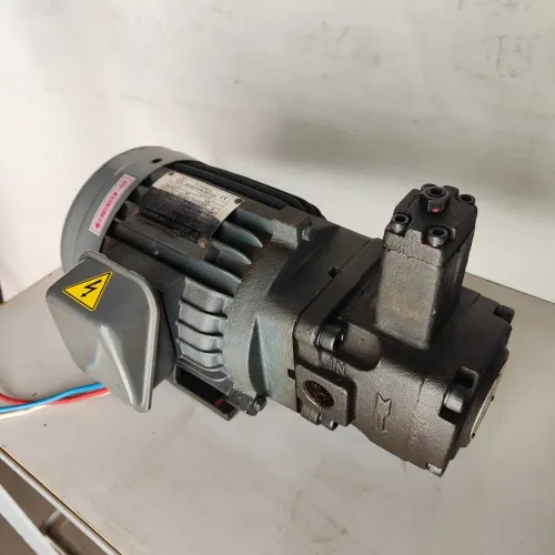 Motor bomba hidráulica acoplado