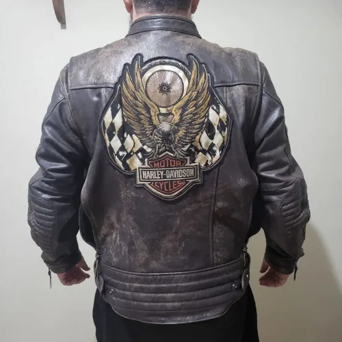 Jaqueta Original Harley Davidson Marmax Racing Eagle XL