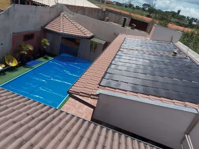 quecedor solar piscina!