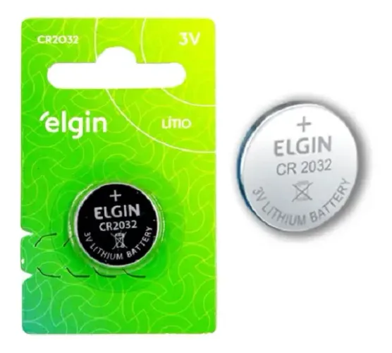 Bateria Pilha Cr2032 Moeda Sensor Alarme Controles 1 Unidade