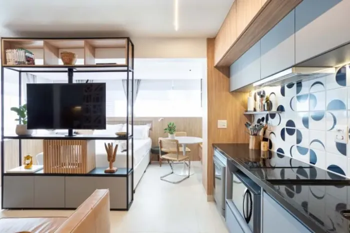 Apartamento studio no centro do rio com vlt na porta ! Porto Maravilha !