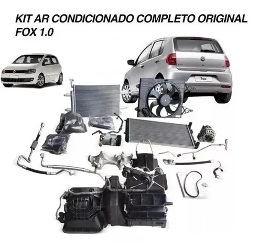 Kit ar condicionado Fox 2010 a 2014 