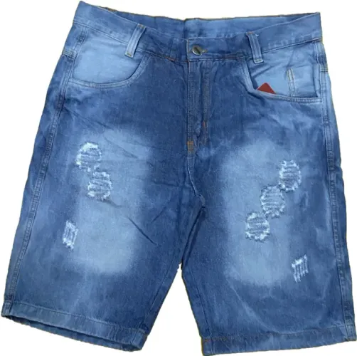 Bermuda Masculina Jeans e Sarja nº 38