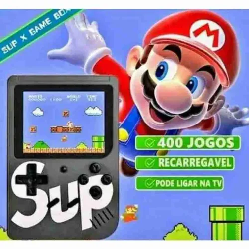 Video Game Retrô com 400 Jogos na memória,LCD colorido