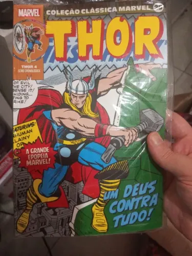 Coleção clássica Marvel 25 Thor 4 Panini comics