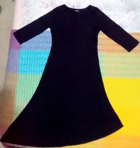 VESTIDO PRETO N°38. (COQUETA) ler descrição...
