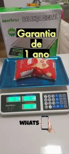 Balança nova garantia de 1 ano