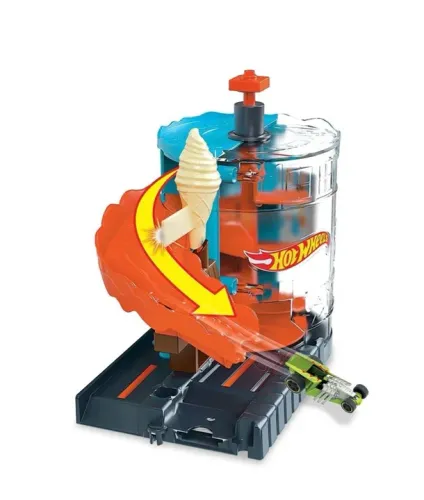 Hot Wheels -  Conjunto de Brinquedo - Ice Cream Truck