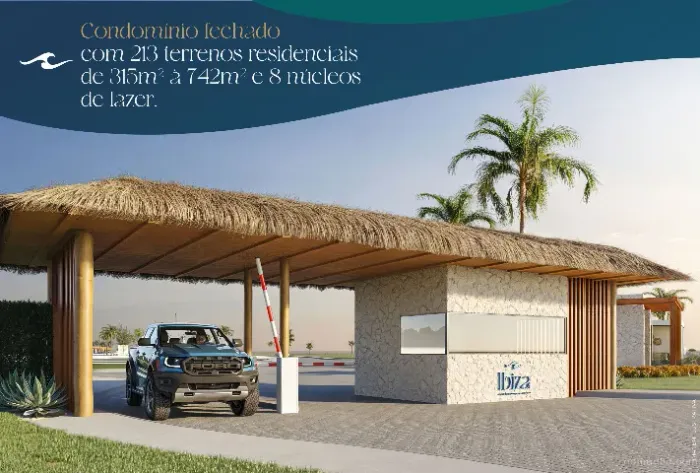 Condomínio Ibiza Praia Resort Araruama - Lotes a partir de 347m²