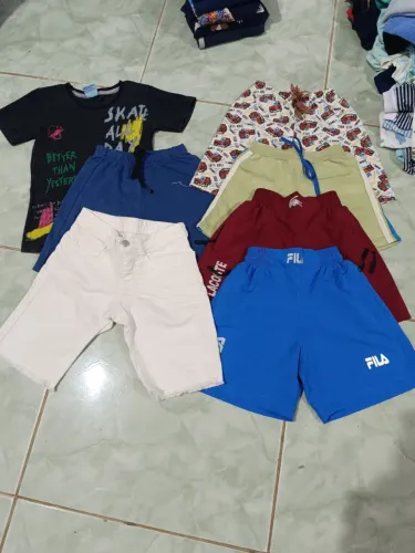 Combo de roupa infantil menino 4 anos