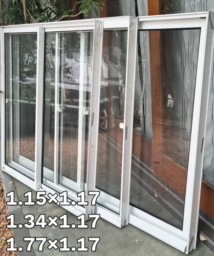 Janela de Correr em Alumínio/Tenho 3 Medidas 