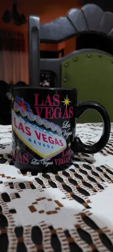 Caneca porcelana Las Vegas
