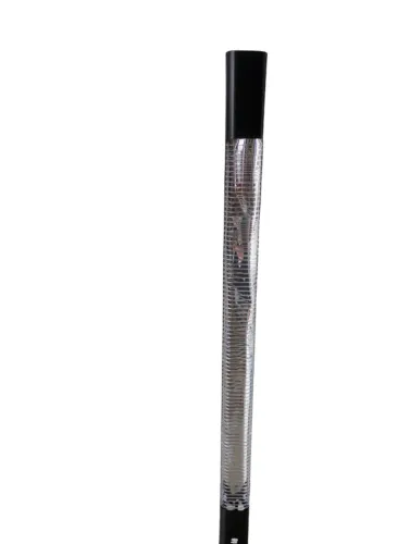 LUMINARIA ALETADA 2 X 40W PRETA SISTEMA CONTINUO
