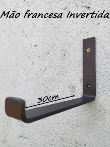 Mão Francesa Invertida 30cm (unidade)