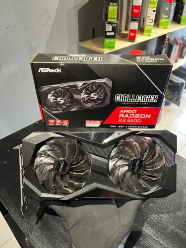 Placa de Vídeo RX 6600 8GB ASROCK