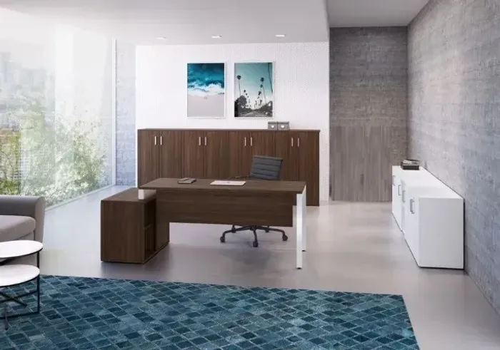 Escrivaninha/180LX180P+Armários, R$12.418,10!