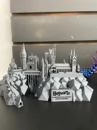 Castelo Hogwarts impressão 3D