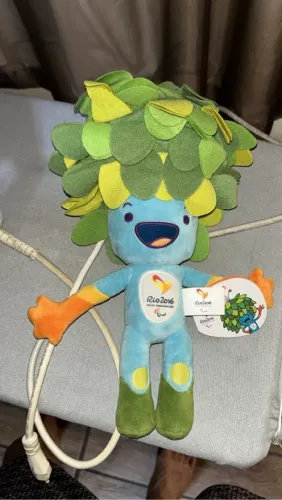 Pelúcia Tom Rio 2016 Paralímpicos