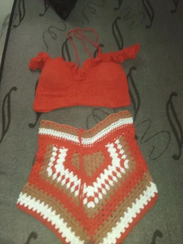 Conjunto Crochê