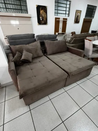 sofa caixa zero com espuma d33hr