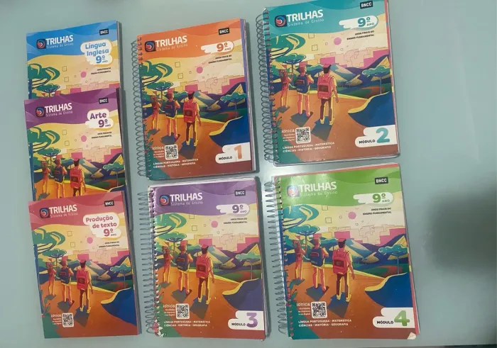 Livros Trilhas 9º ano - FTD - Completo