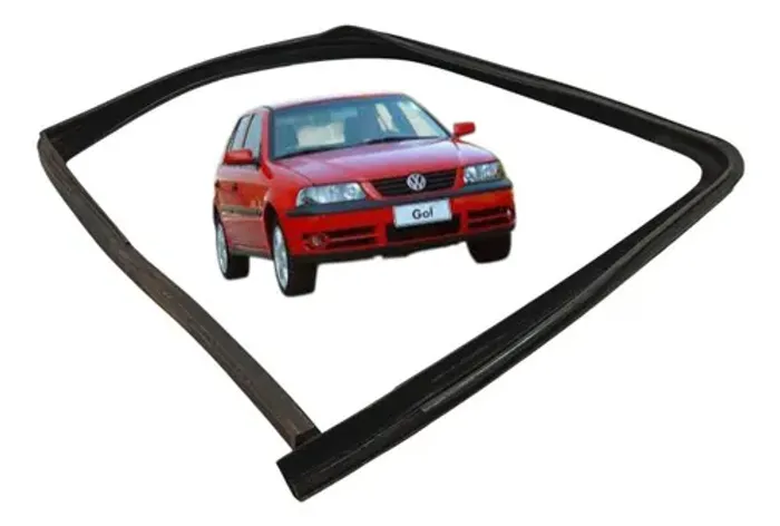 Borracha Vidro Dianteiro Esquerdo Volkswagen Gol G3 2003