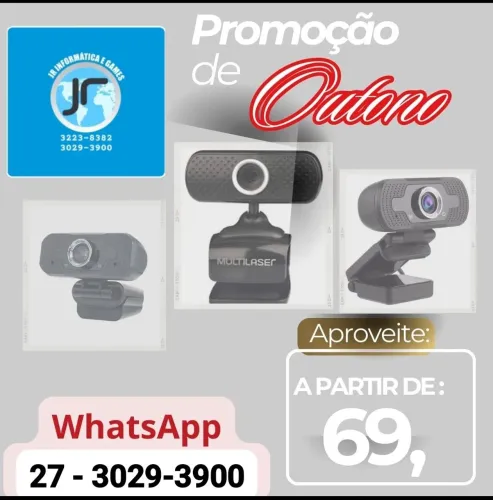 Webcam Multilaser - Promoção JR