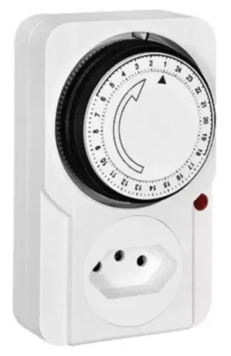 Temporizador Timer Analógico Exbom TMD-TB91M Programável Bivolt 