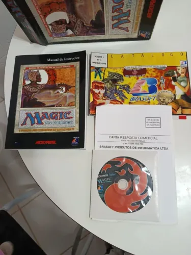 Magic The Gathering - Jogo Para Pc - Micro Prose Cd (Usado)