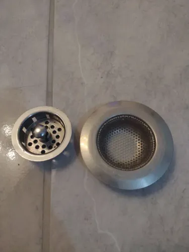 2 peneiras para pia de cozinha
