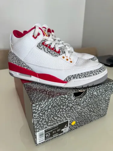 Air Jordan 3 Cardinal Red