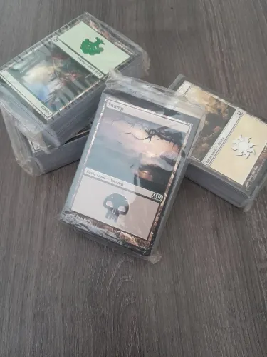 Lote 100 terrenos mtg magic the gathering 