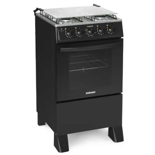 Fogão 4 Bocas Mesa de Inox Novo
