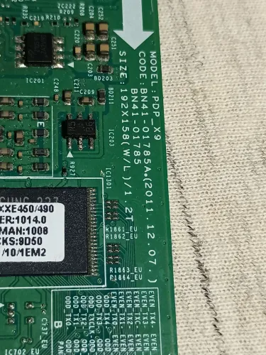 PLACA PRINCIPAL DA TV SAMSUNG.
