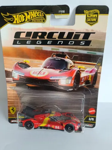 Hot Wheels Ferrari 499P Circuit Legends
