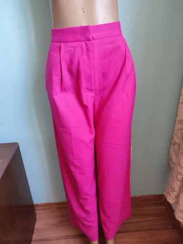 Calça social pink Zara
