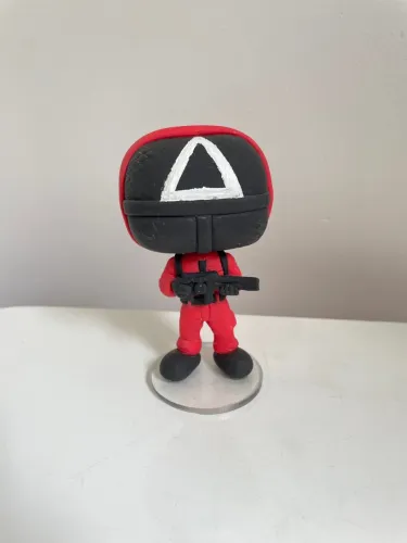 Funko em biscuit do Pink Soldier do Round 6