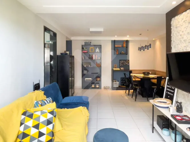 Apartamento à venda em Lagoa Nova Natal/RN com 90m², 3 quartos e móveis planejados no Smil