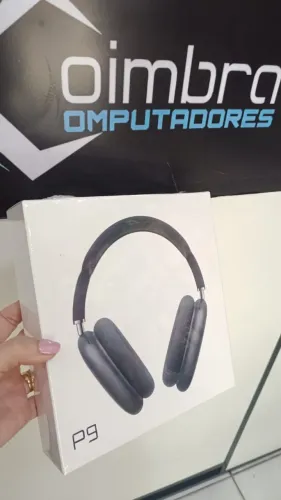 Fone De Ouvido Sem Fio Bluetooth Headphone P9 Loja Coimbra - Entregamos