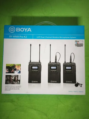 Microfone de lapela BOYA Pro K2