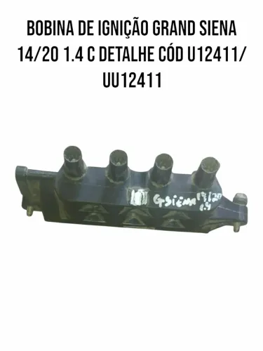 Bobina De Ignição Grand Siena 14/20 C Detalhe Cód Uu12411