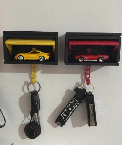 Porta-chaves - Garagens para Hotwheels